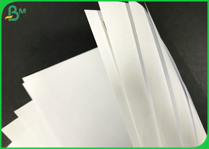 Long Grain White Plain 60g 70g 80g Rolls Woodfree Paper For Offset Printing 