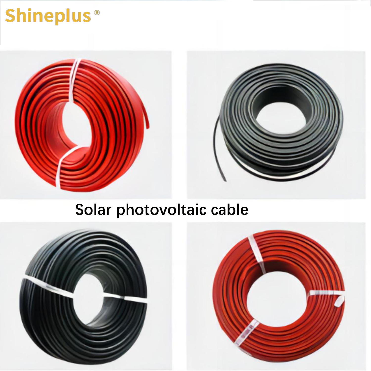 1*2.5/4/6mm 125℃ 1500V solar photovoltaic cable DC cable photovoltaic cable UV protection PV1-F/H1Z2Z2-K