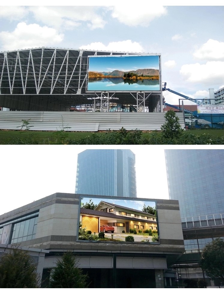 Outdoor p8 led display energy-saving led screen panel for advertising