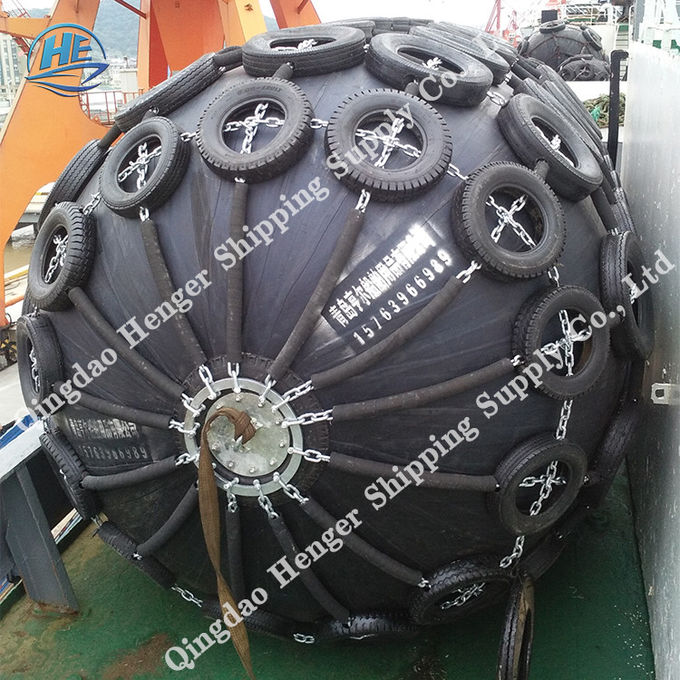 Commercial Boat Fenders Customized Size Natural Rubber Material 2 Year Warranty 3