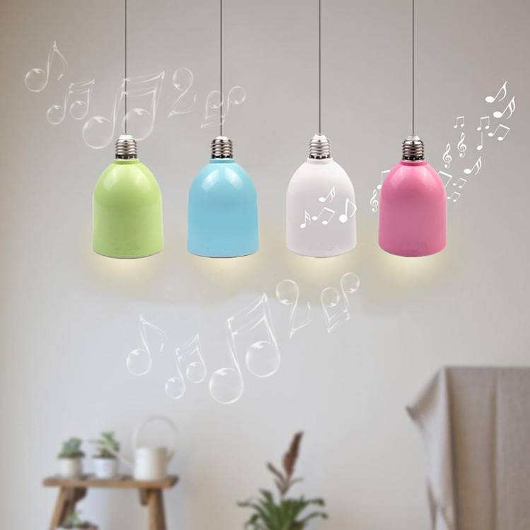 App control dimmable and color change Bluetooth music light
