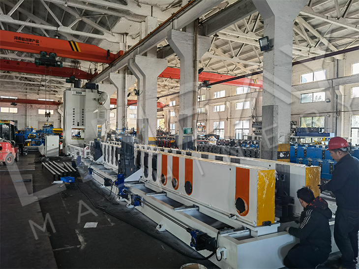 Cantilever Structure Heavy Duty Automatic Perforated Cable Trunking Roll Forming Machine