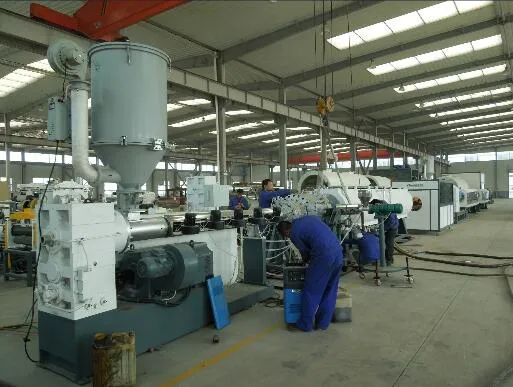 The Large Diameter HDPE Pipe Extrusion Line