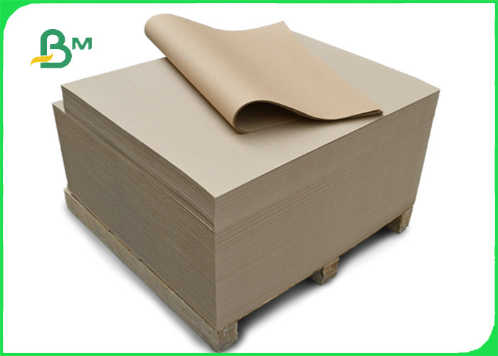 160gsm Brown Kraft Testliner Paper For Gift Wrapping 135cm Recycled pulp 