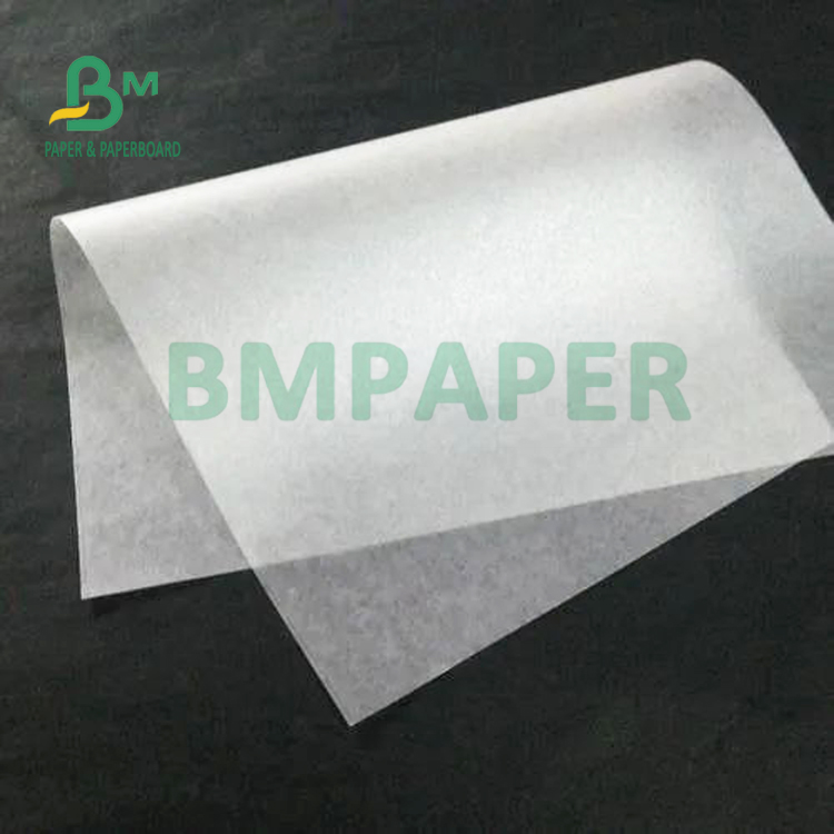 40g/m² Oil Protection Paper For Hamburger Wrapping Microwaveproof 500 x 335mm