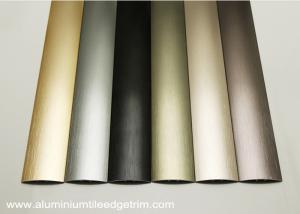 Multi Use Curved Surface Aluminium Floor Trims With Brushed Effect