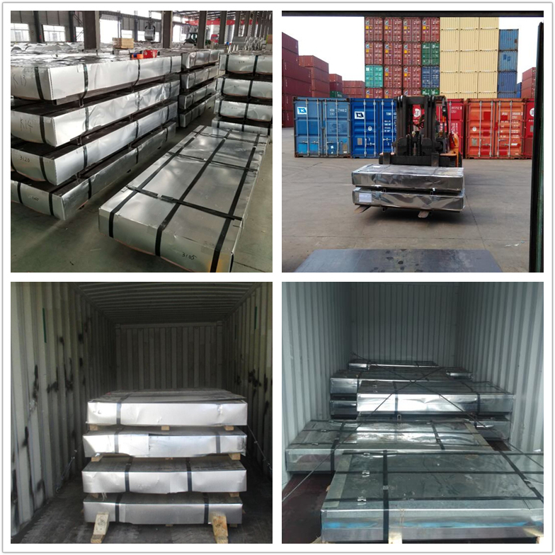 Building Material Color Coated Corrugated Galvanized Steel Sheet