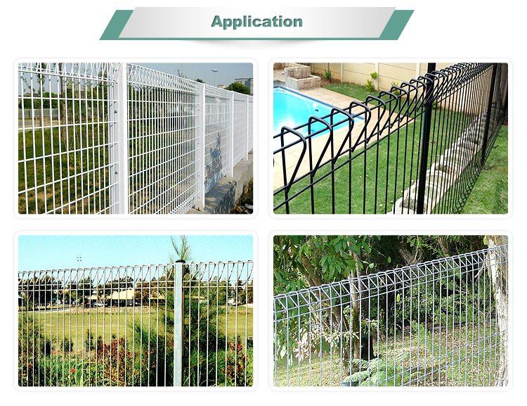 BRC wire mesh fence panel roll top fence for sale
