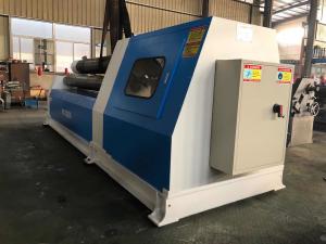 China 3 Roll Plate Bending Rolling Machine 10mm 3000mm 3Kw on sale 