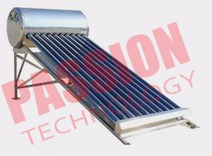 China 120L Integrated Solar Water Heater Tubes , Solar Hot Water Heater System For Family on sale 