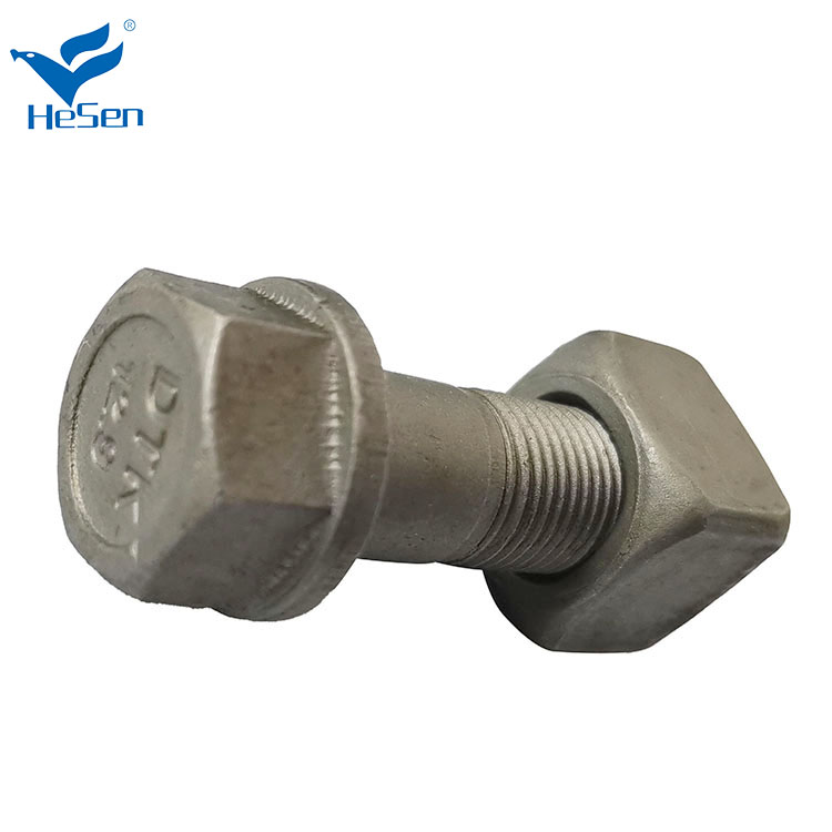 Track bolt and nut
