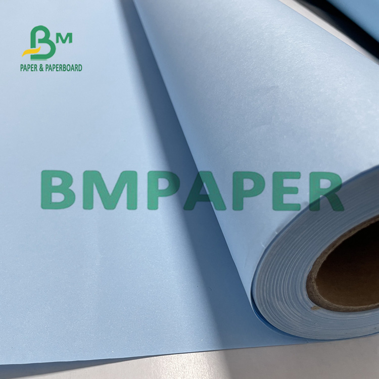 36 Inch 20LB Blue Bond Plotter Paper Roll For Copy Service Shops