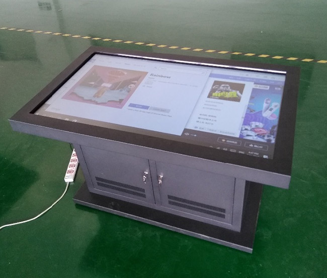 Android / Windows LCD Interactive Multi Touch Smart Game Coffee Table For Shop / KTV / Bar / Restaurant 