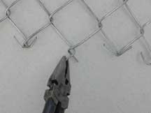 Chain Link Fence - Cork Screw No 2