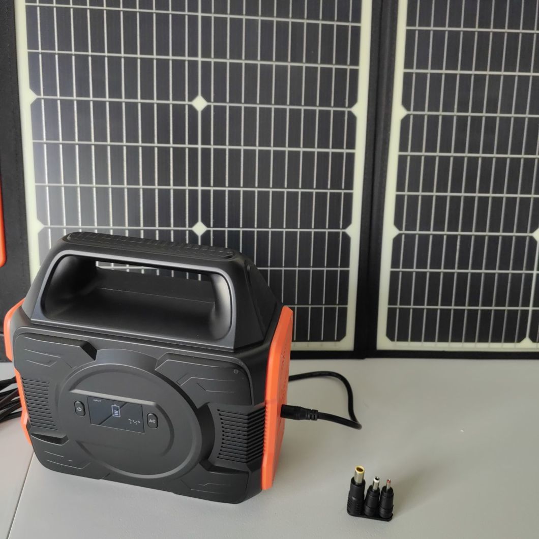 110/220V 200W Outdoor Mobile Power Portable Power Station Solar Generator