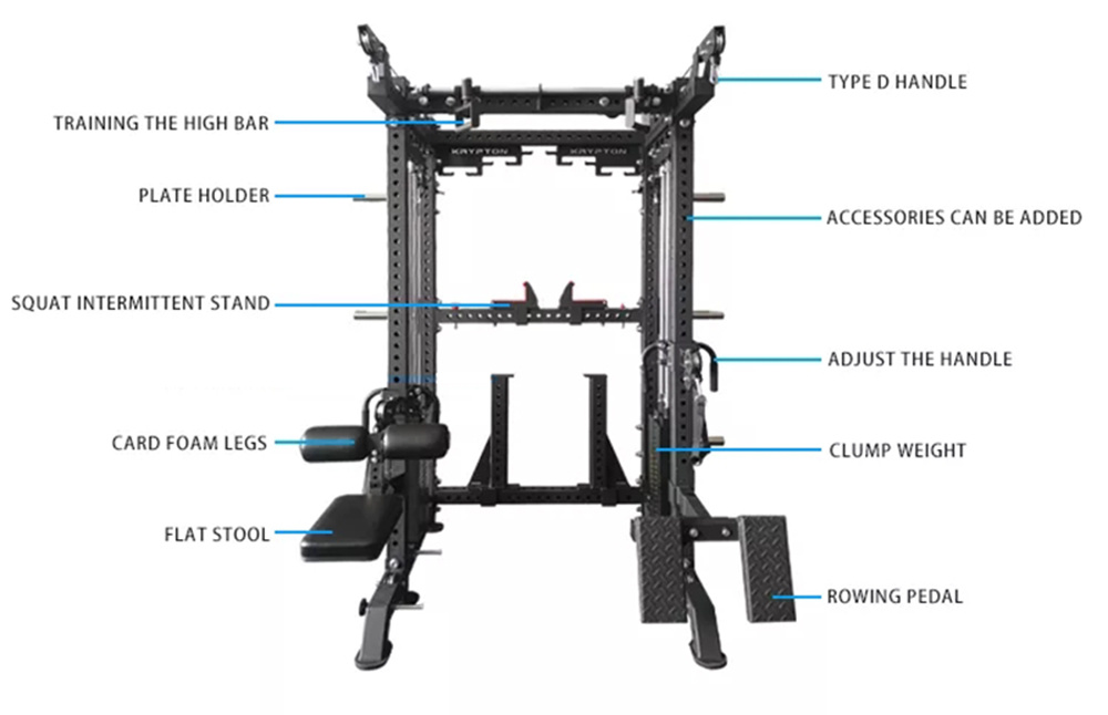 Factory Smith Machine Hot Sale Home Available Gym Workout