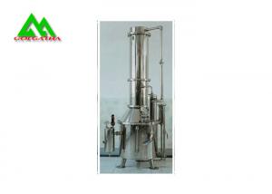 China Vertical Water Distillation Unit For Lab , Full Automatic Multi Effect Water Distiller on sale 