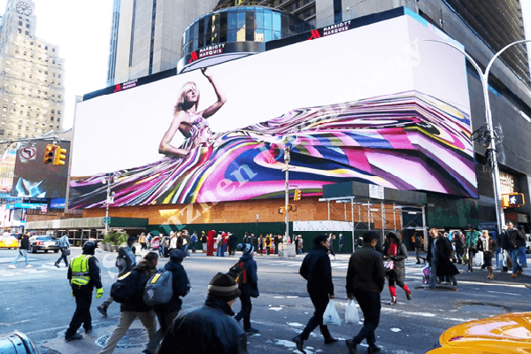 outdoor led screen for shopping mall