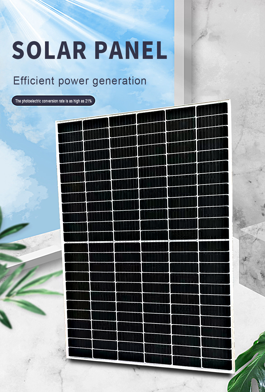 Good Stabilit Solar Panel Mono Perc 9bb PV Panel 430W-540W Photovoltaic Panel/Solar Module