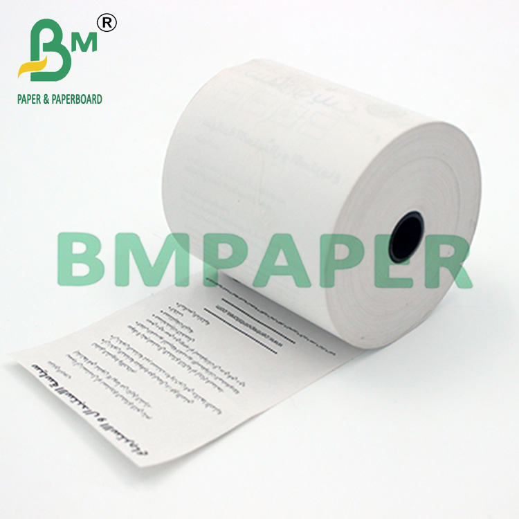 80x80MM 57x50MM White Translucent Paper Bond Paper For Cash Registers