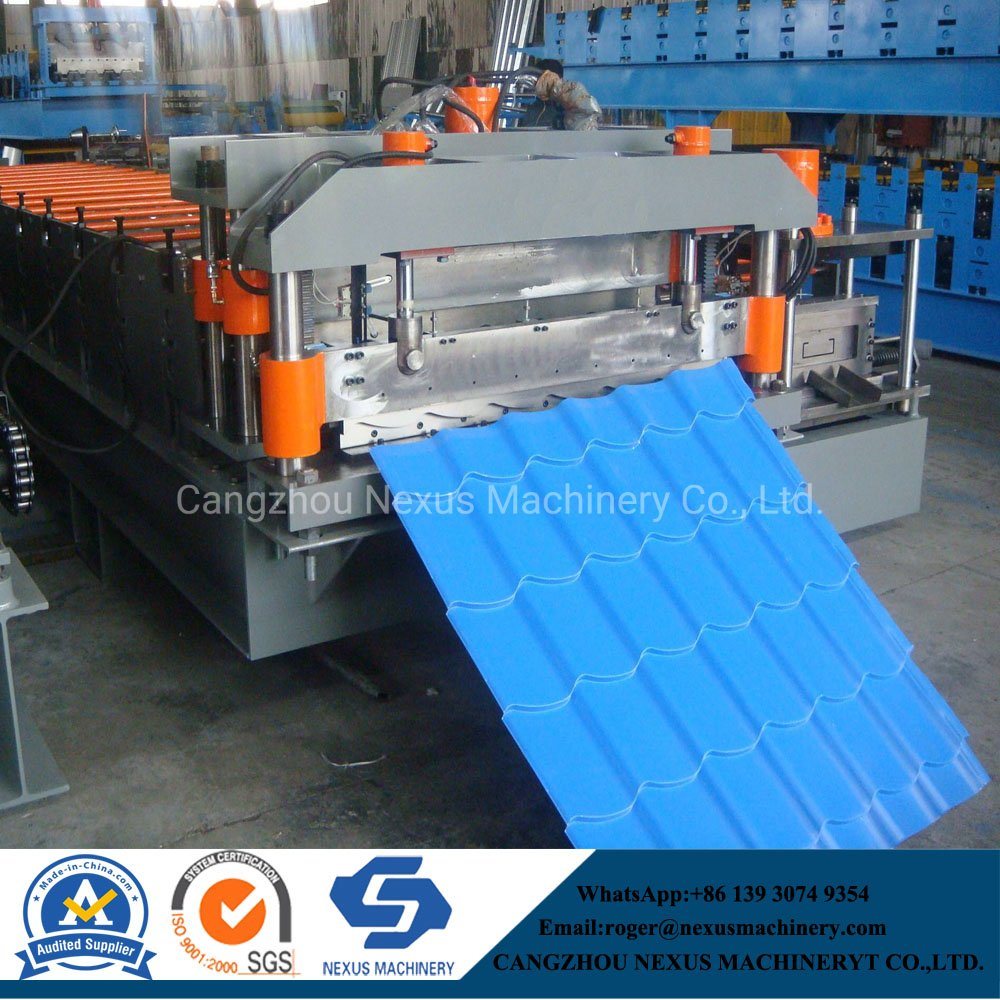 Double Layer Glazed Tile&Trapezoid Sheet Roll Forming Machine