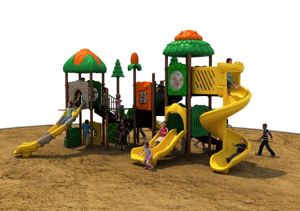 Ce 2 12years Old Imported Lldpe Outdoor Playground Equipment