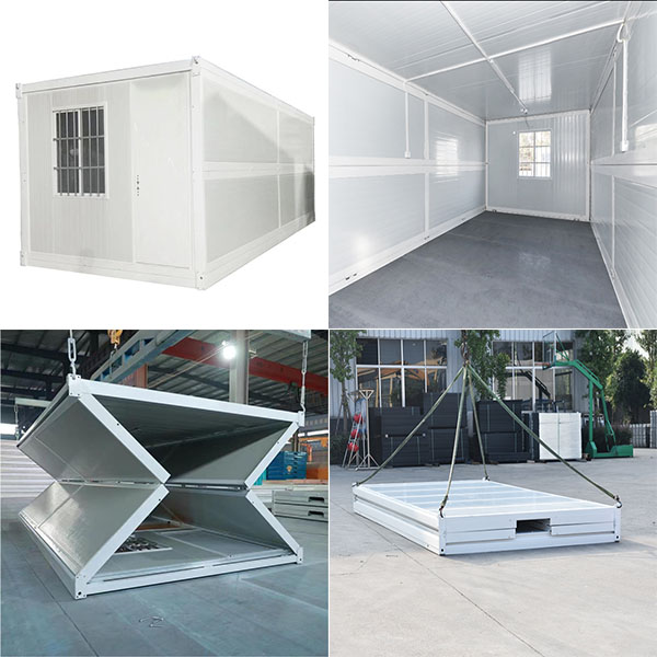 modular folding container houses Portability