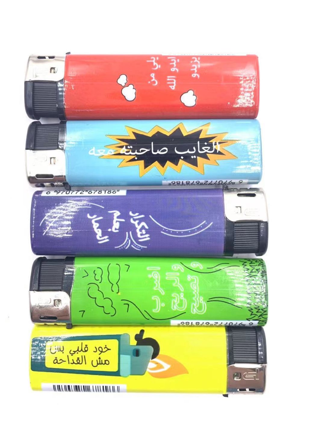 Top-Ranking Cheapest Cigarette Disposable Electronic Lighter with Label/PVC Lighter Electric Promition to Libya Weekly Deals