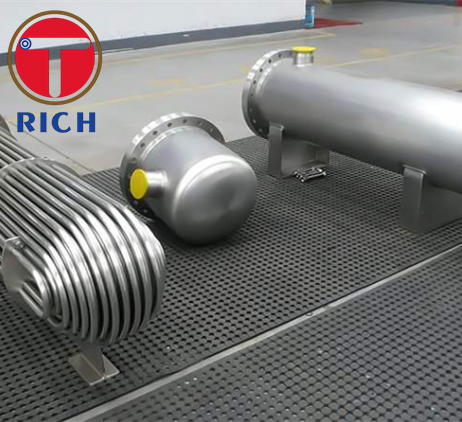 Products Application of ASTM B163 UNS NO2200 Seamless Nickel Alloy Tube for Heat Exchanger
