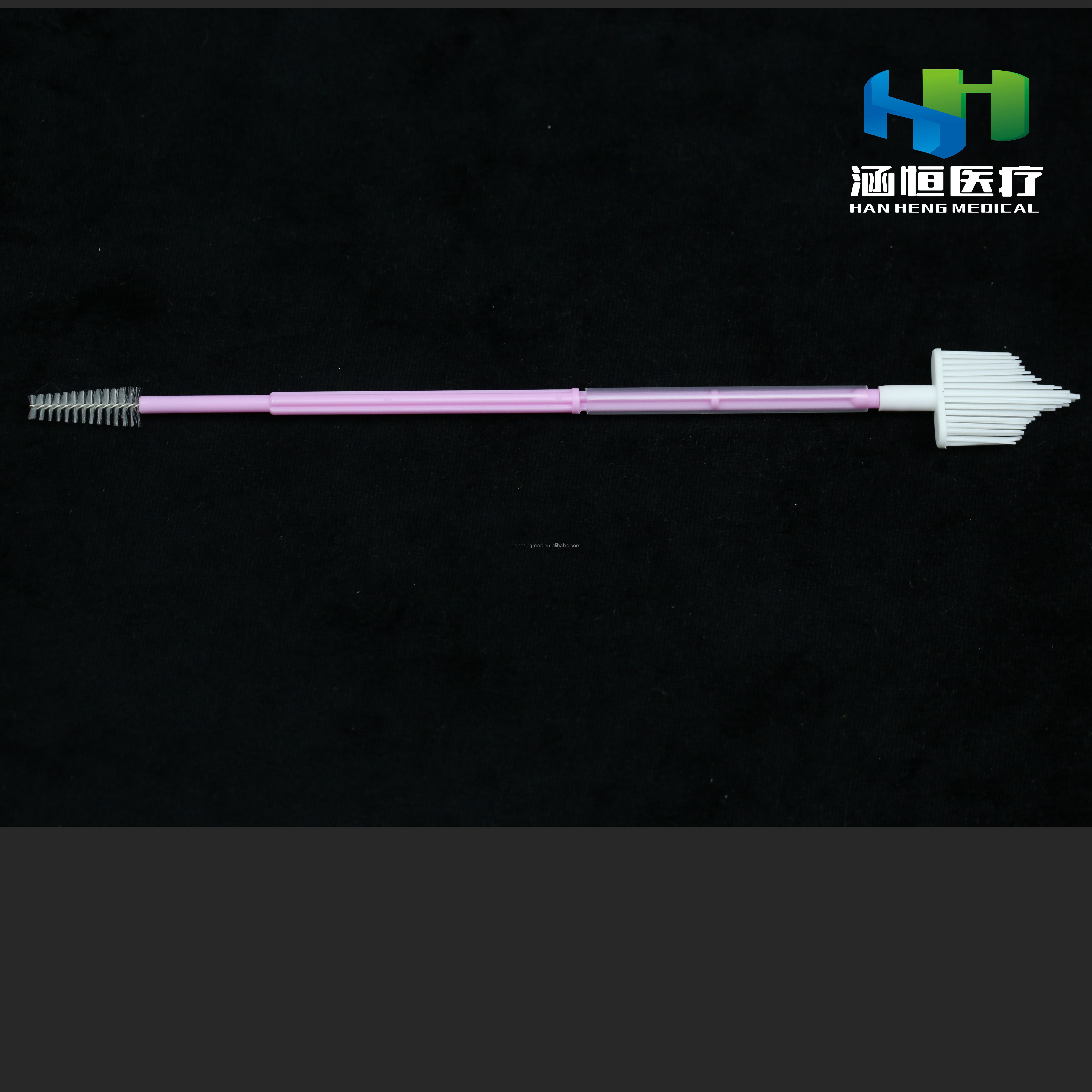 CE- ISO certificate 8306 Disposable HPV TCT gynecological PP LDPE cervical sampler with CE ISO certificate