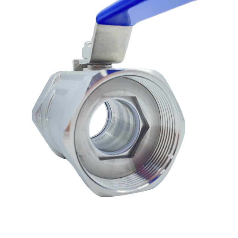 Stainless Steel SS304/316 Investment Casting 1PC Ball Valve 1/4&quot;-4&quot; CF8/CF8m DIN Bsp NPT Thread Screwed