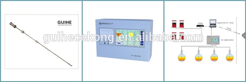 Gas station management system withTank level gauge ATG and Digital leakage detector, float type level meter/sensor