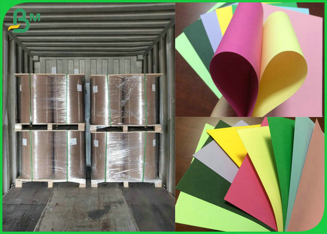 FSC Approved 230gsm 250gsm Colored Paper Sheet With Color Printing Stable 