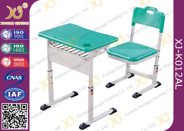 Aluminum Alloy Material Student Desk And Chair Set Light Weight