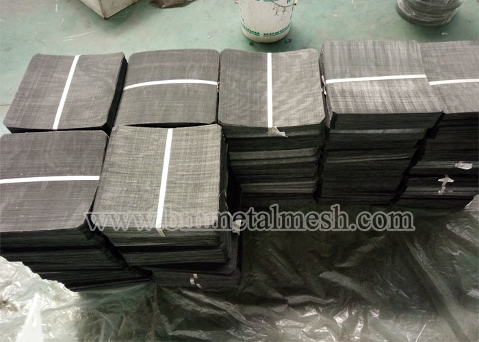 Circle Shape Filter Screen Mesh For Extruder Machine/Packing Machine/Recycling Machine