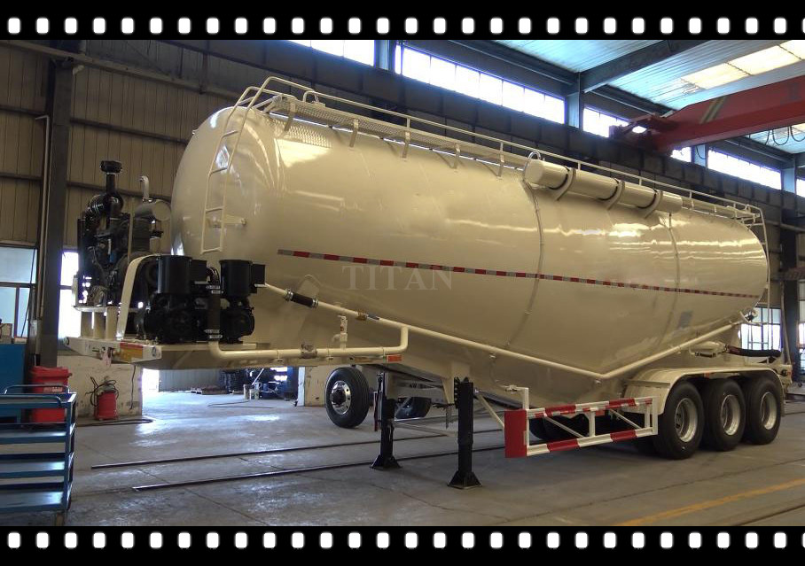 Titan'sBulk Fly Ash bulk lime powder tanker semi trailer accessories are famous brands both at home and abroad.