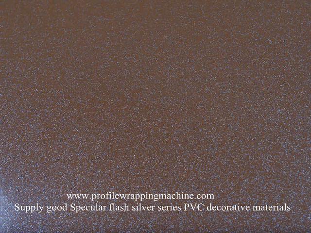 flash silver PVC