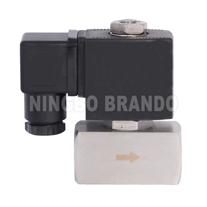 5511 CEME Type G1/8'' Brass Solenoid Valve 2 Way Normally Closed 24VDC 220VAC 2