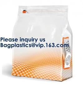 China PRINTED PAPER & PLASTIC CUPS CUSTOM PRINTED ROLLS Pet Food Packaging Bags Flat Bottom Bags Stand Up Bags Side Guseet Bag on sale 