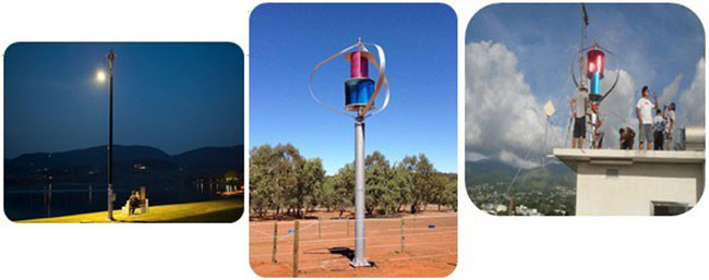 Maglev Vertical Axis Wind Turbine Application 500W