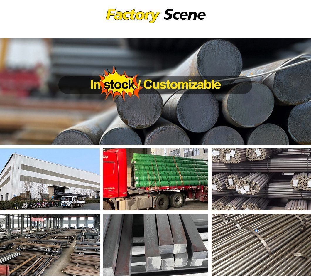Wholesale Factory Price Cast Q235 Q355 Carbon Steel Round Bar Support Customization