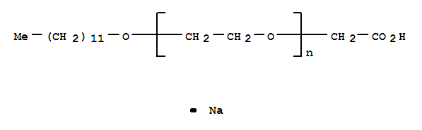 33939-64-9 Poly(oxy-1,2-ethanediyl),a-(carboxymethyl)-w-(dodecyloxy)-, sodium salt (1:1)