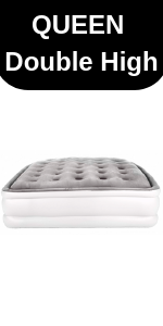 inflatable mattress queen blow up bed extra cushion air mattress portable queen blow up bed camping