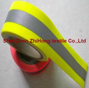 China Nomex flame retardant reflective material warning tape on sale 