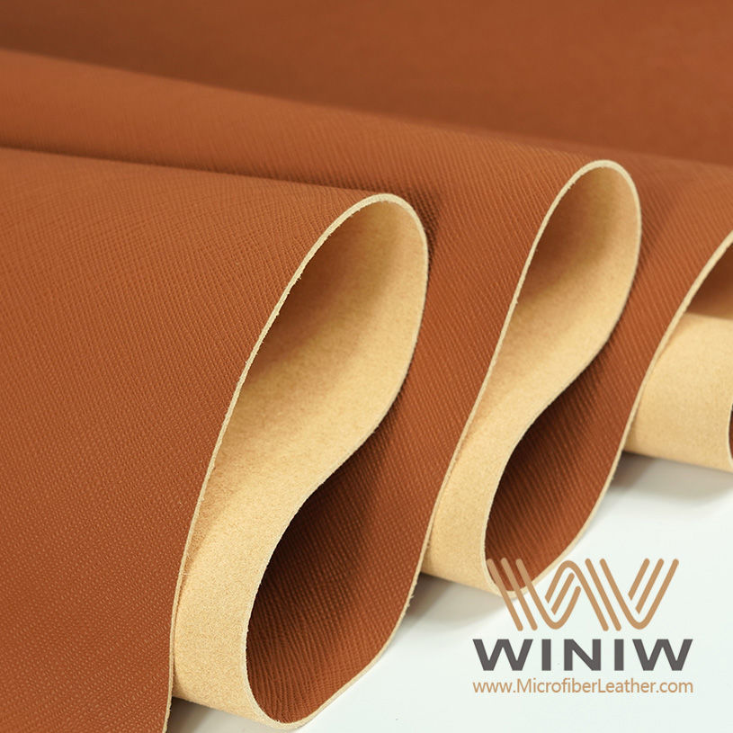 Affordable artificial leather decorative material for leather belt, case and bag fabric