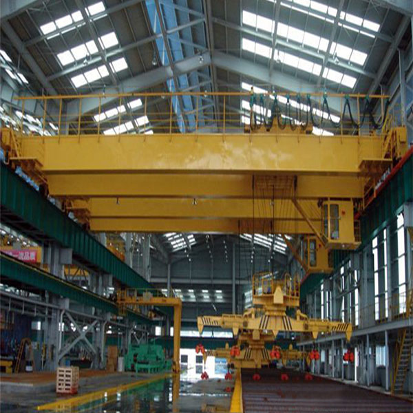Double girder electric overhead travelling crane overhead bridge crane 20 ton