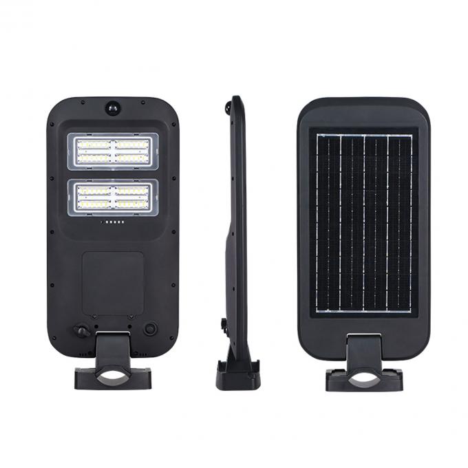 ABS All In One Integrated 100W 200W 300W LED Solar Street Light IP65 Waterproof 170lm/W efficiency PC Lens 1