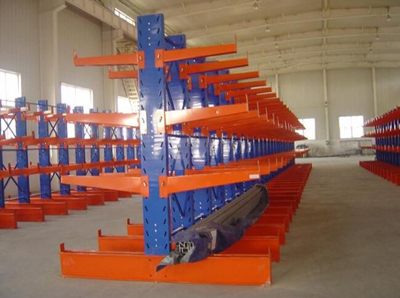 Steel Structure Cantilever Heavy Duty Metal Rack with Mezzanine