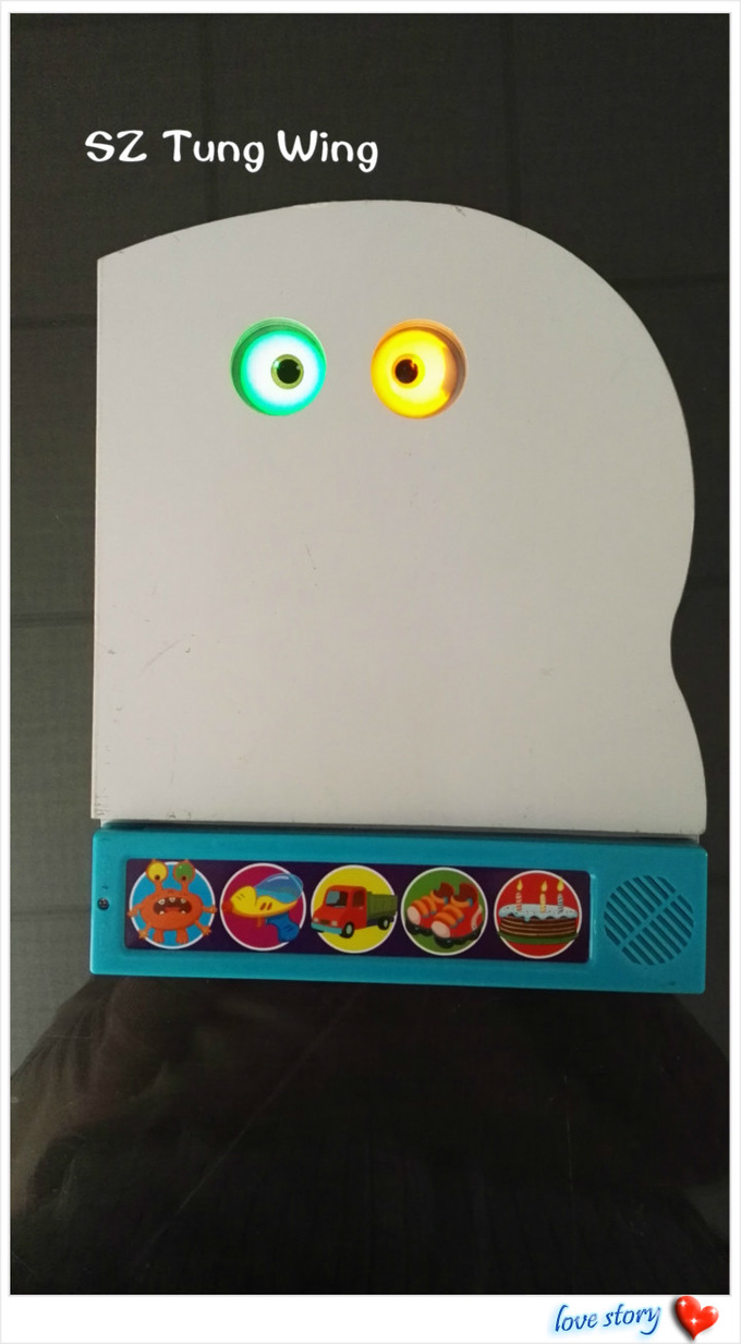 Funny Monster 5 Sound Module With 2 LED for baby music book 1