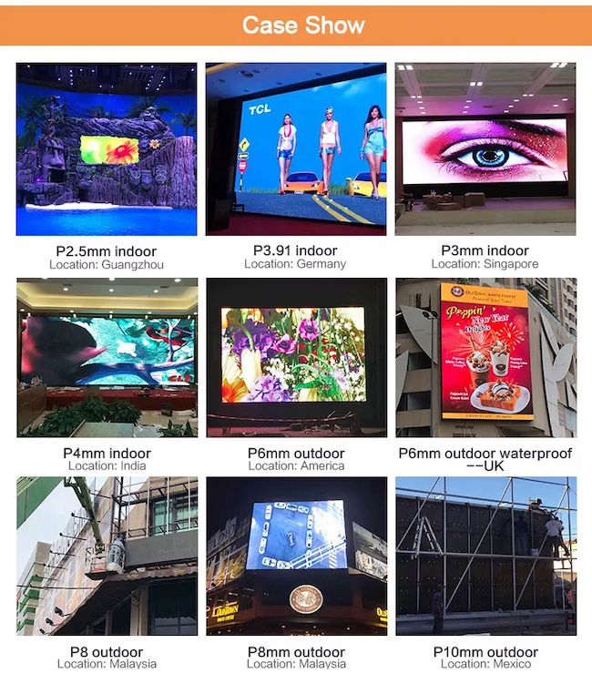 Stage 500x1000mm Rental LED Display Screen SMD2121 1